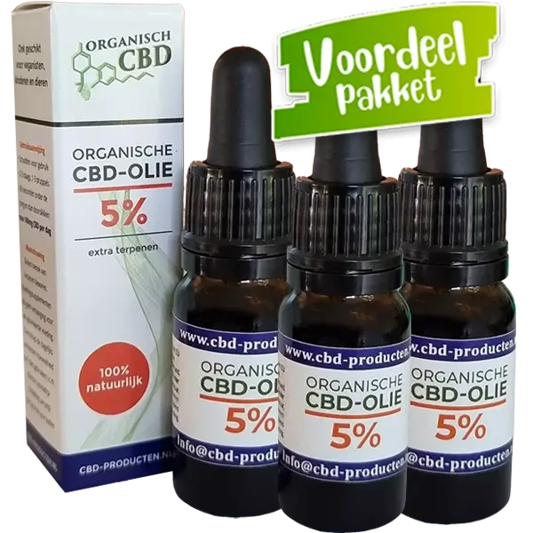 cbd olie 5% voordeel