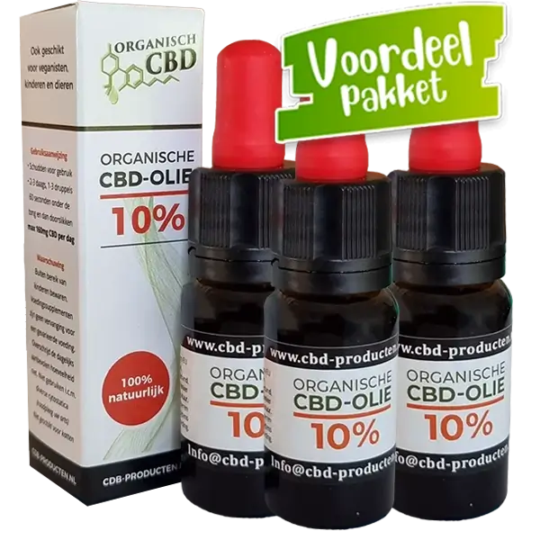 Voordeel pakket 10% CBD olie