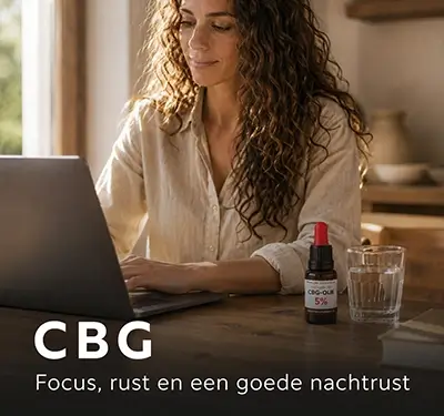 CBG voor foucus, rust en een goede nachtrust